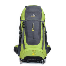 Load image into Gallery viewer, Water Resistant Hiking Climbing Backpack - 70L