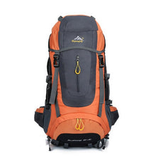 Load image into Gallery viewer, Water Resistant Hiking Climbing Backpack - 70L
