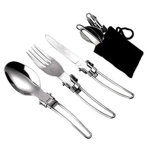 Load image into Gallery viewer, 3pcs/set Tableware Stainless Steel