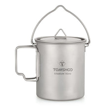 Load image into Gallery viewer, Camping Titanium Cookware